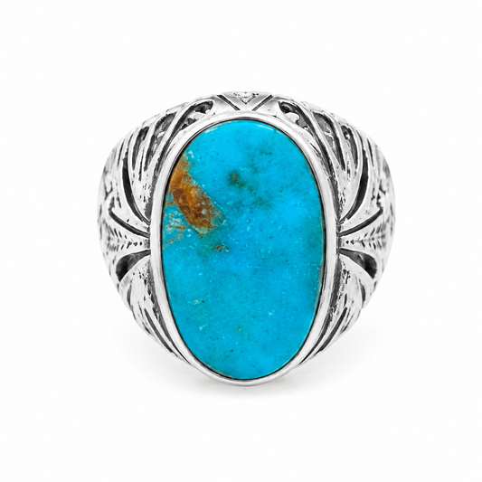 Natural Nishapuri Firoza Ring – 15 Ct