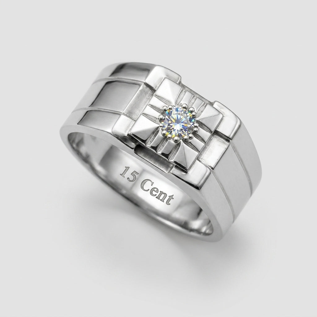 Diamond Ring — Macro Detail of Setting | Generated by Modelize